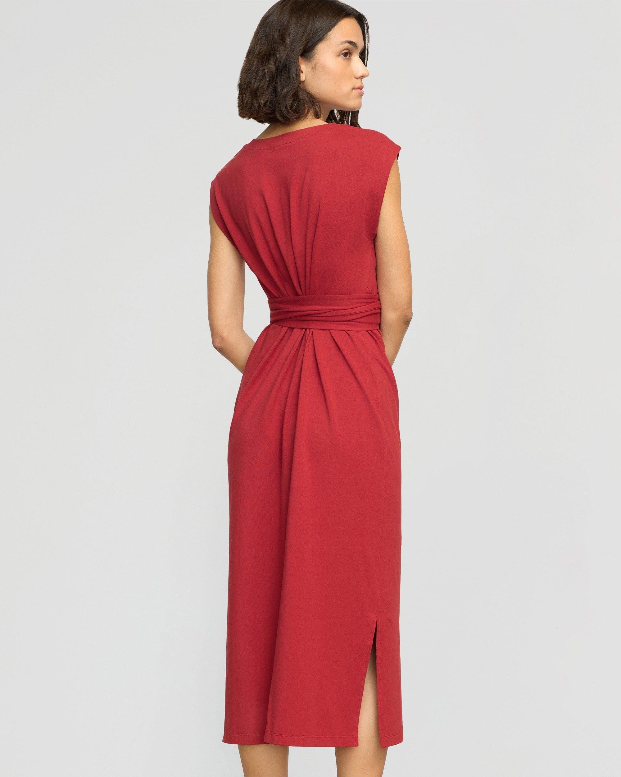 Fei Tie-Front Organic Cotton Dress Product Image