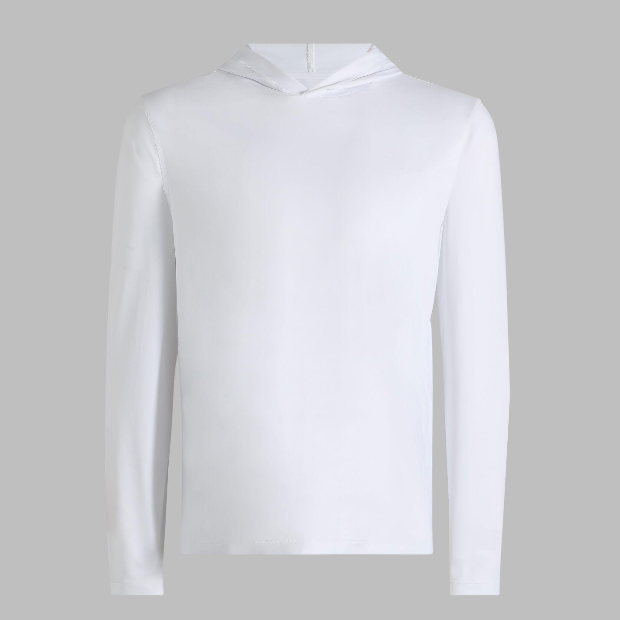 MÉLANGE ICE NYLON HOODIE Product Image