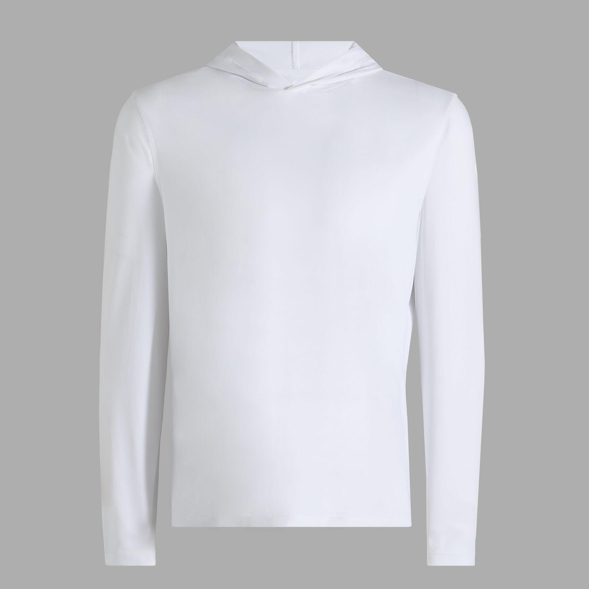 MÉLANGE ICE NYLON HOODIE Product Image