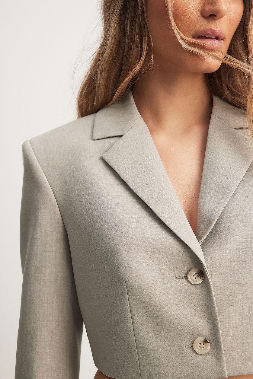 Cropped Blazer Product Image