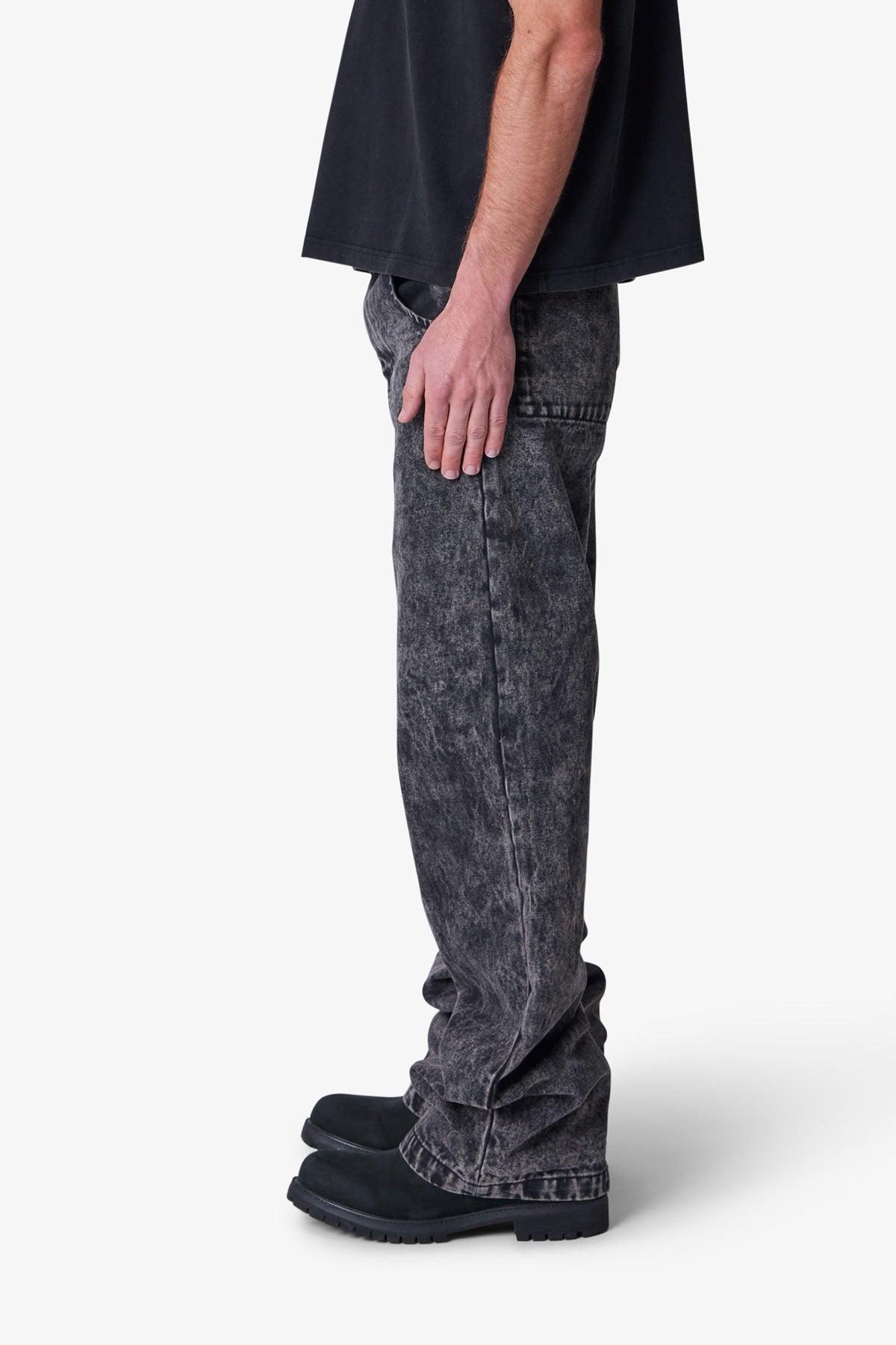 Baggy Moto Denim - Vintage Black Product Image