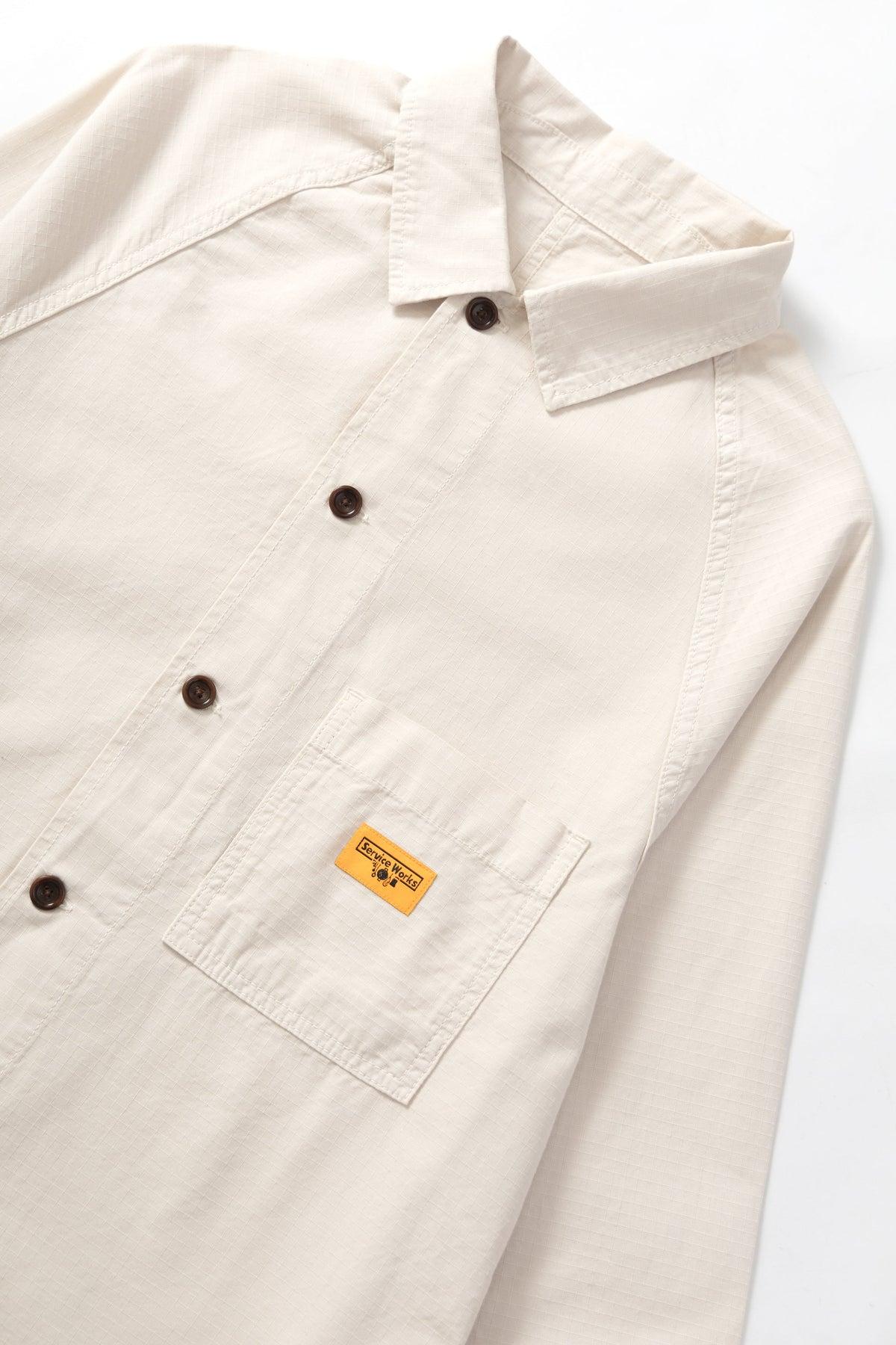Service Works - Ripstop Front Of House Jacket - Bone Product Image