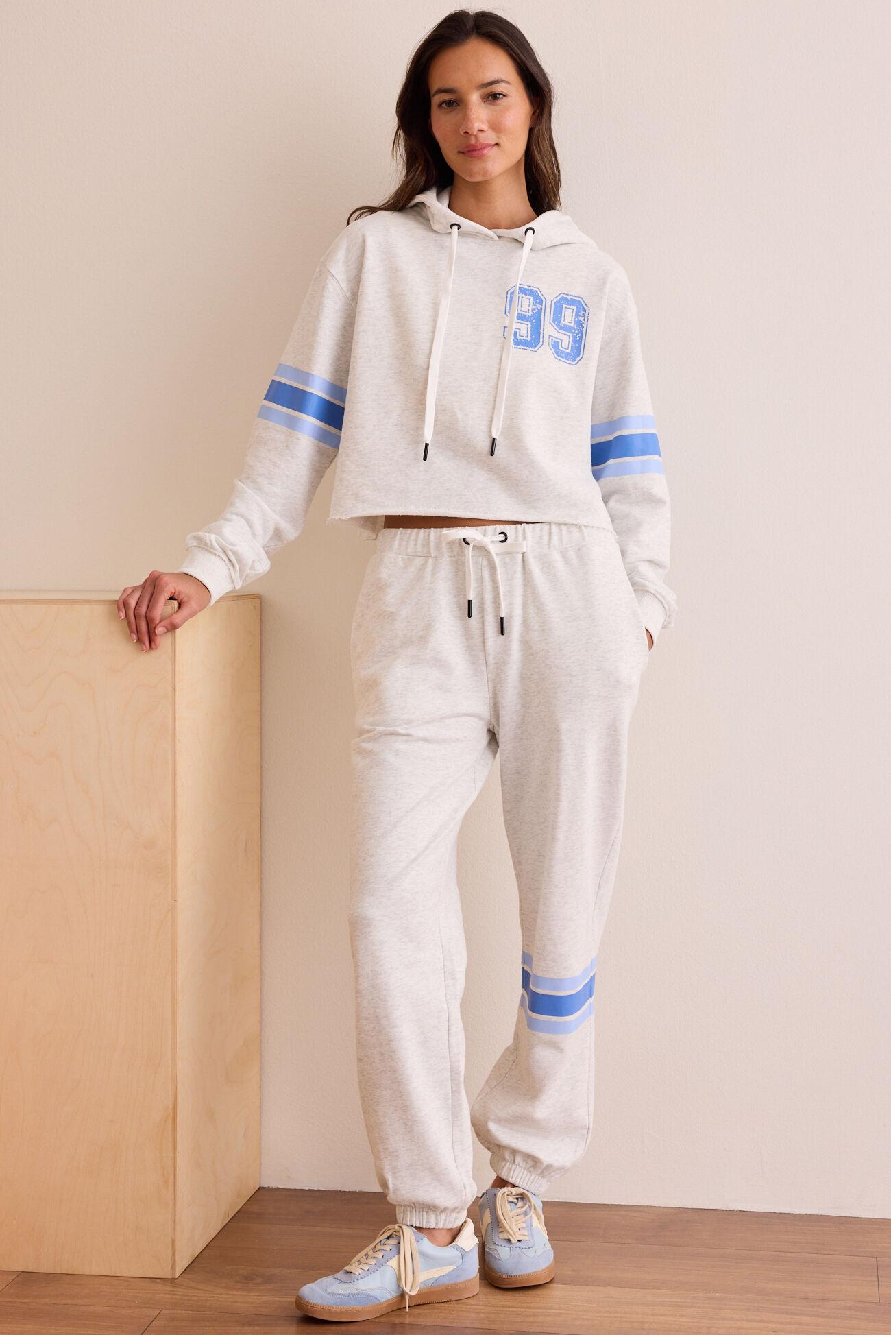 99 Lineup Striped Hoodie Product Image