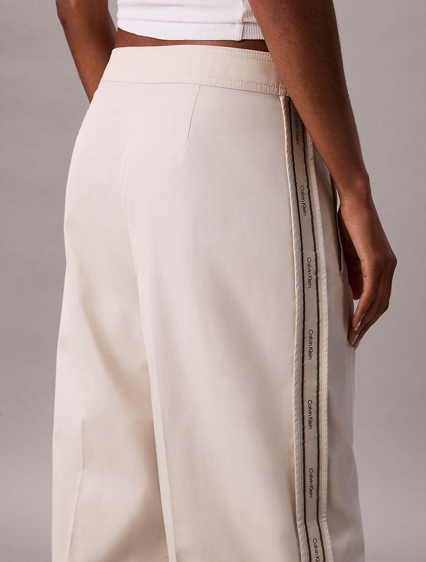Cotton Twill Logo Tape Pants Product Image