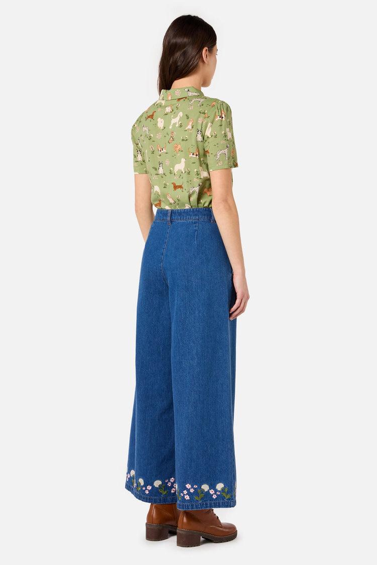 Cute Dogs Blouse Product Image