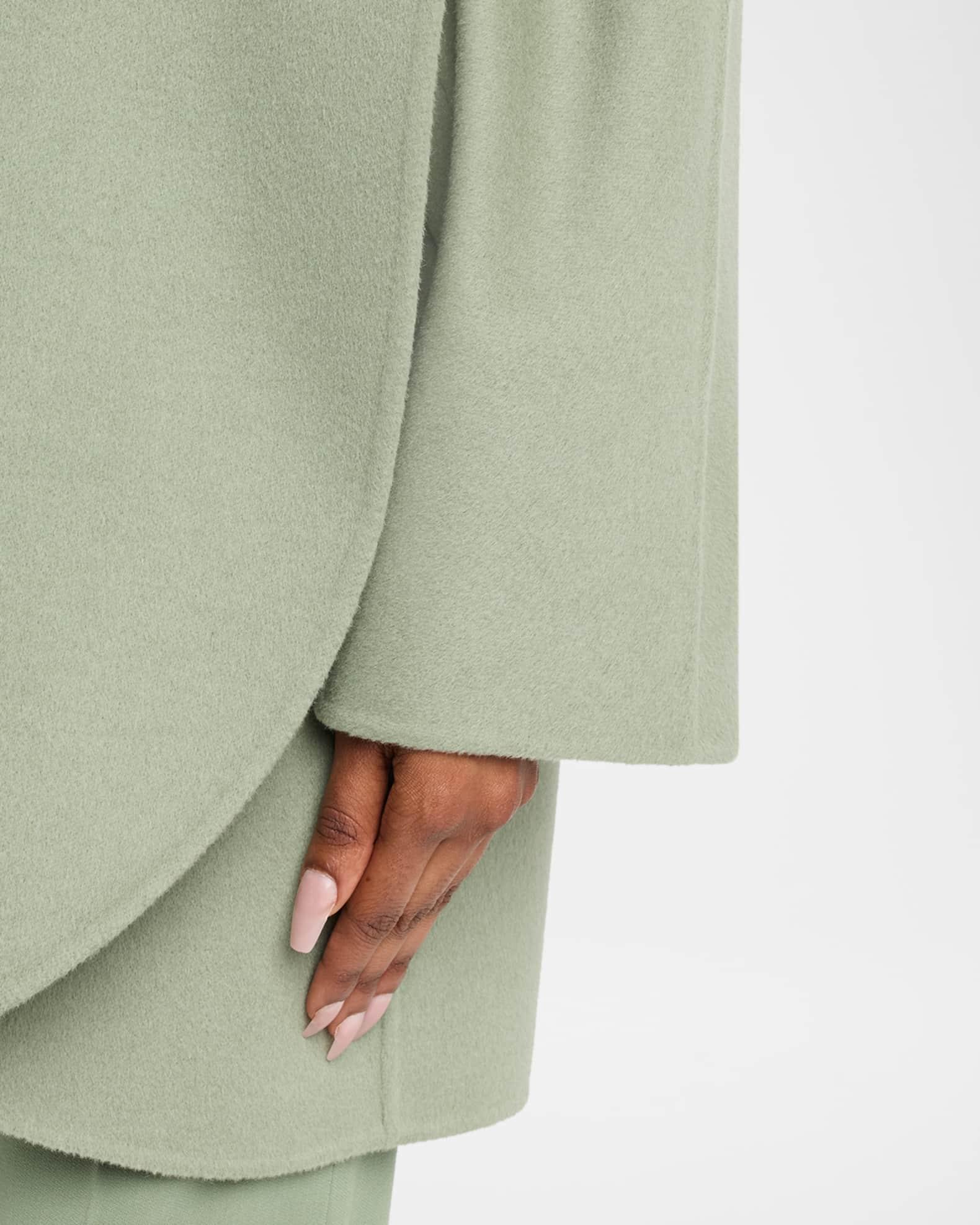 Shawl Clutch Coat Double-Faced Plush Wool Product Image