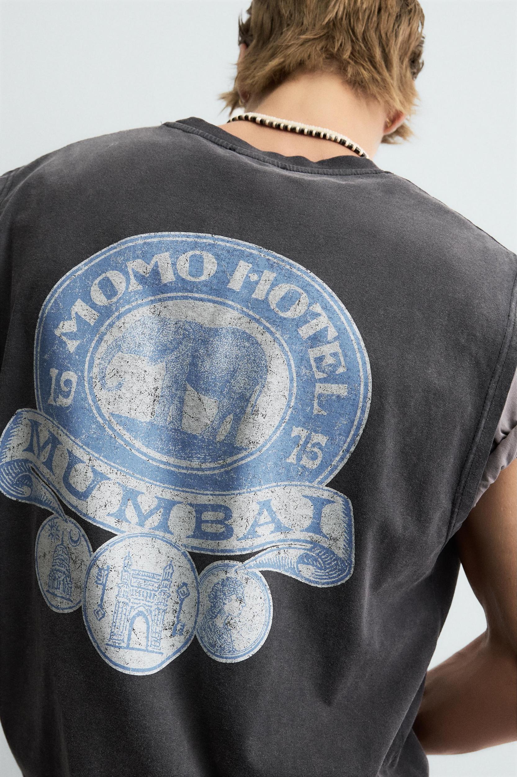 WASHED PRINT TANK TOP Product Image