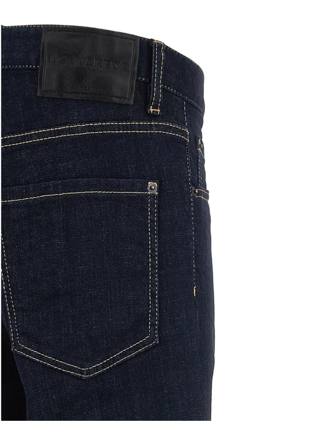 DSQUARED2 Cool Guy Mid-rise Skinny Jeans In Black Product Image