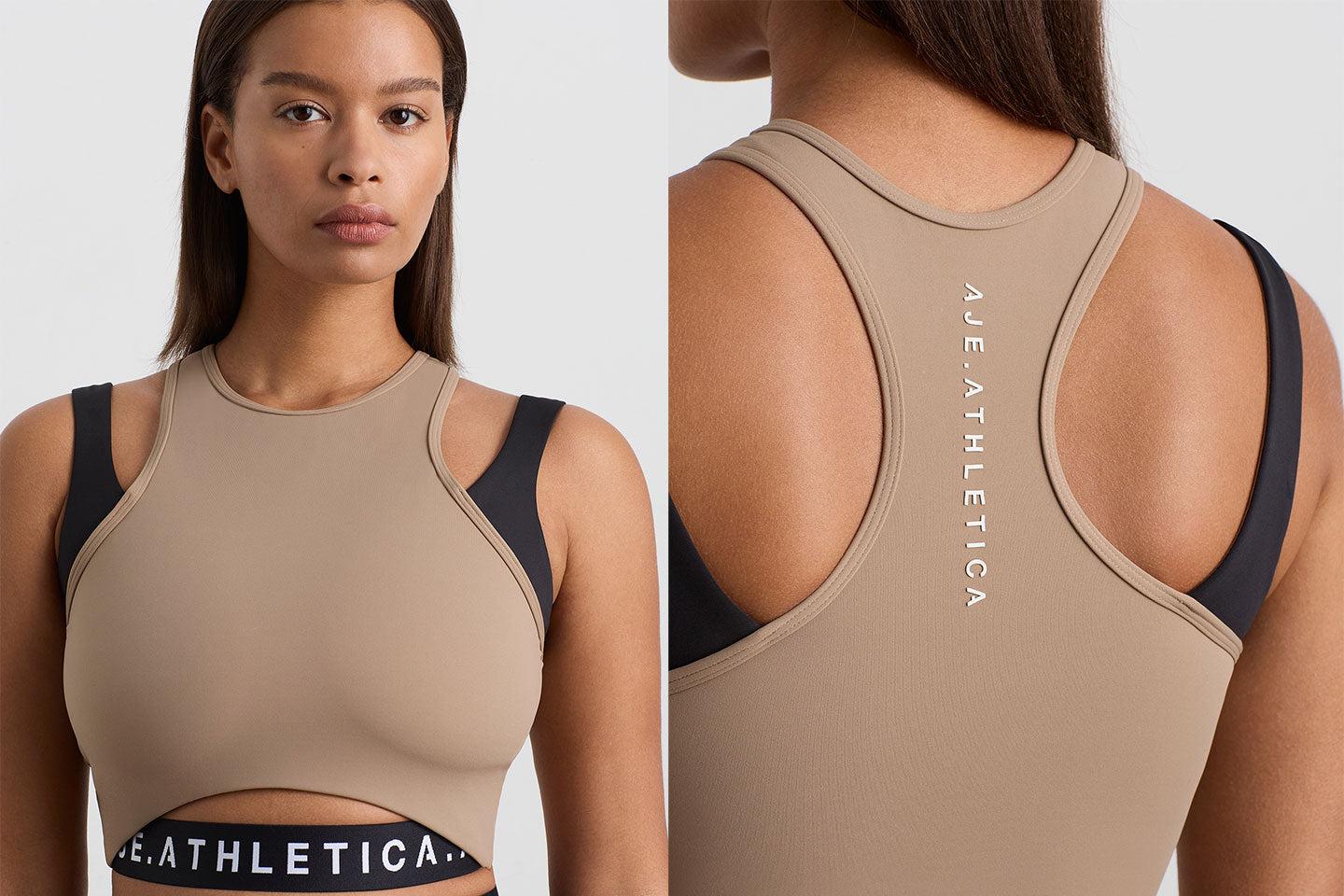 Cropped Layered Sport Tank 159 Product Image