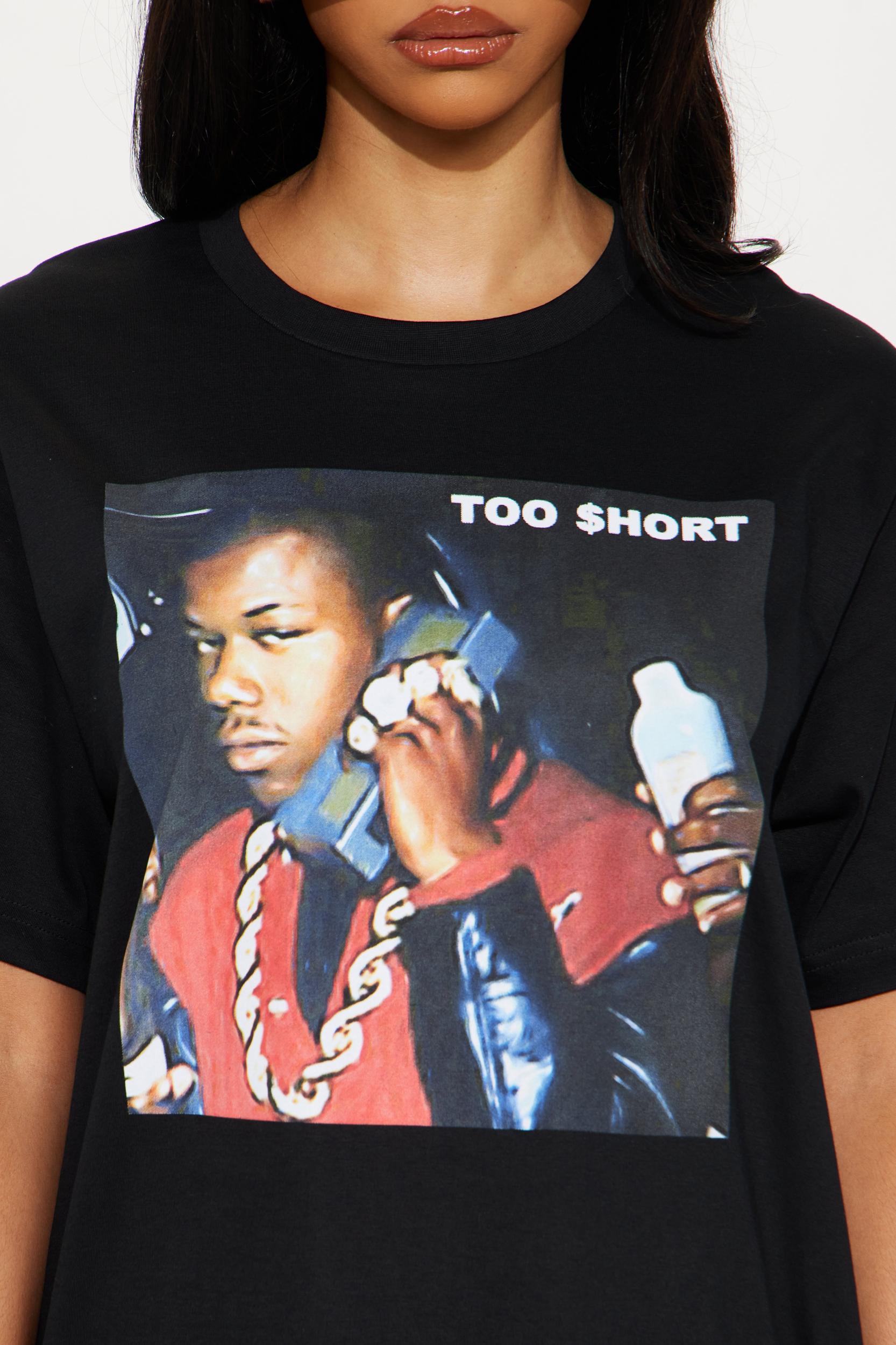 Too Short Cell Oversized Tee - Black Female Product Image