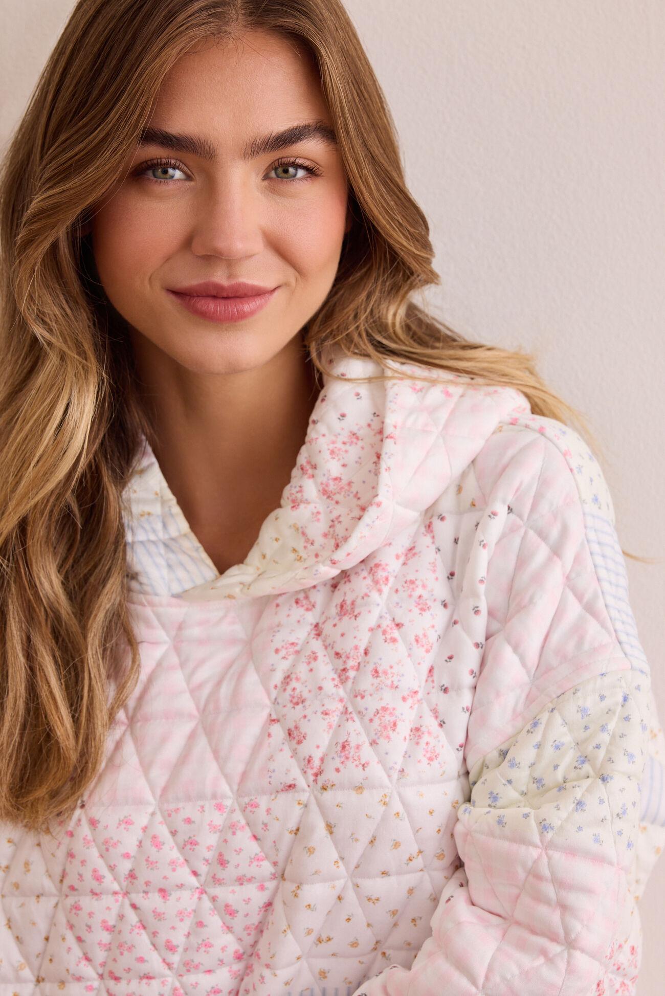 Move Free Patchwork Hoodie Product Image