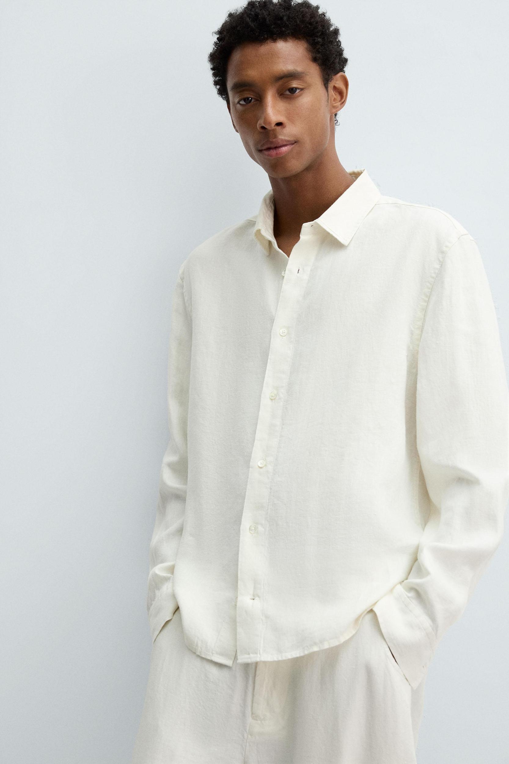 RELAXED FIT 100% HEMP SHIRT Product Image