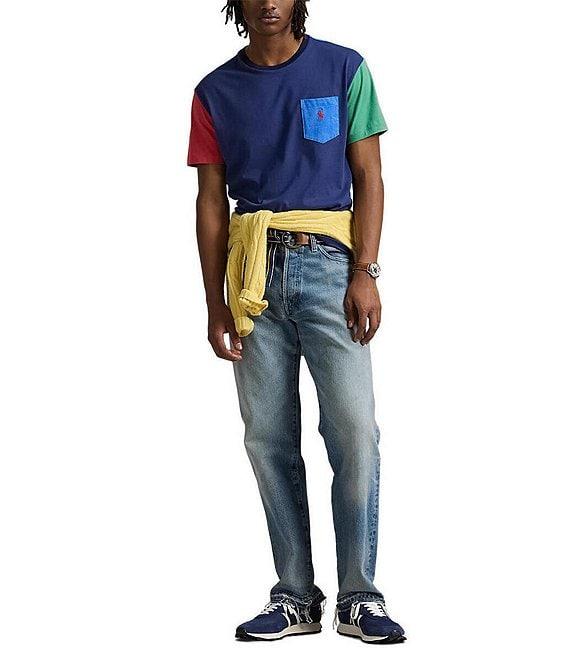 Polo Ralph Lauren Big & Tall Color Block Short Sleeve T-Shirt Product Image