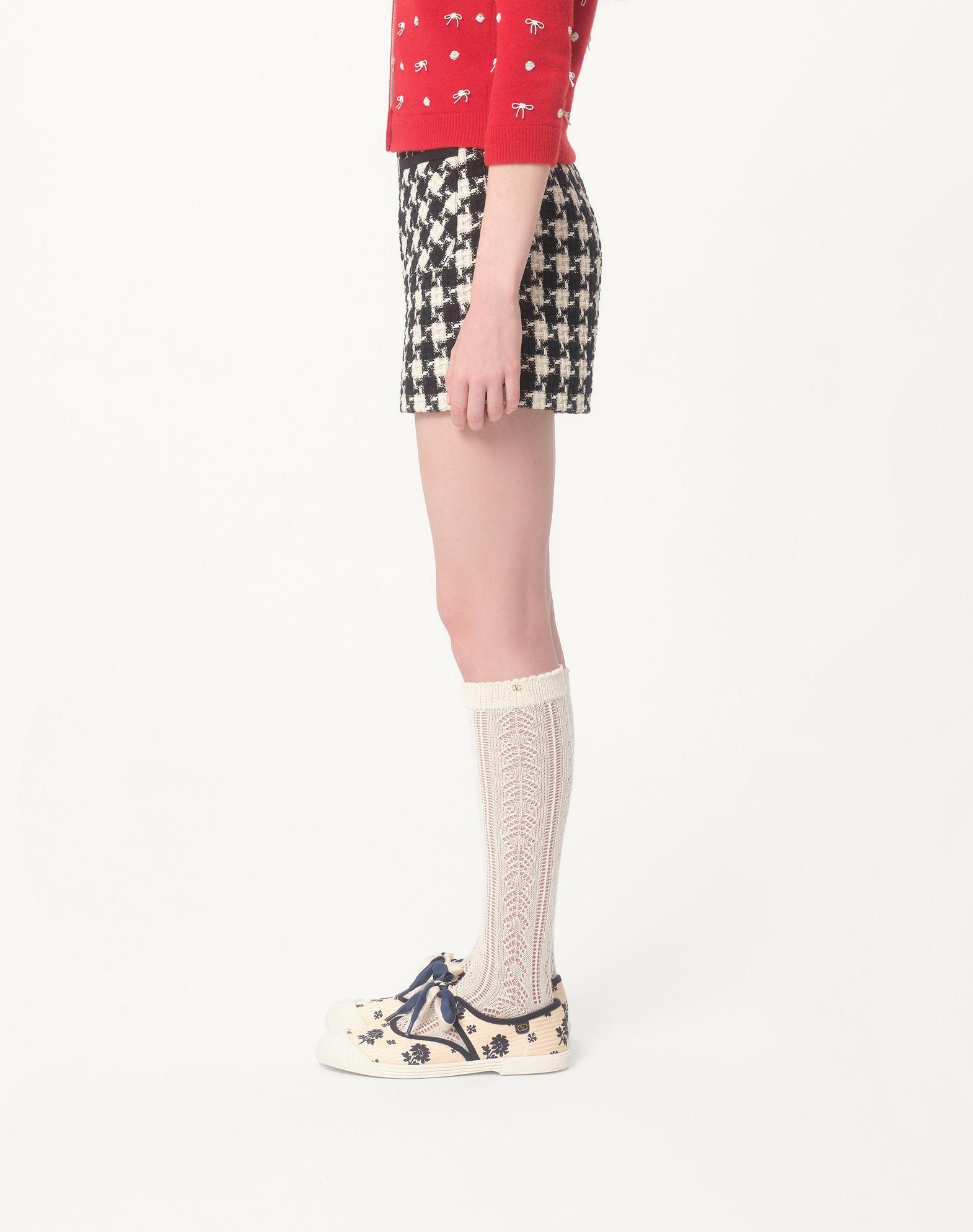 Damier Light Tweed Shorts  Product Image