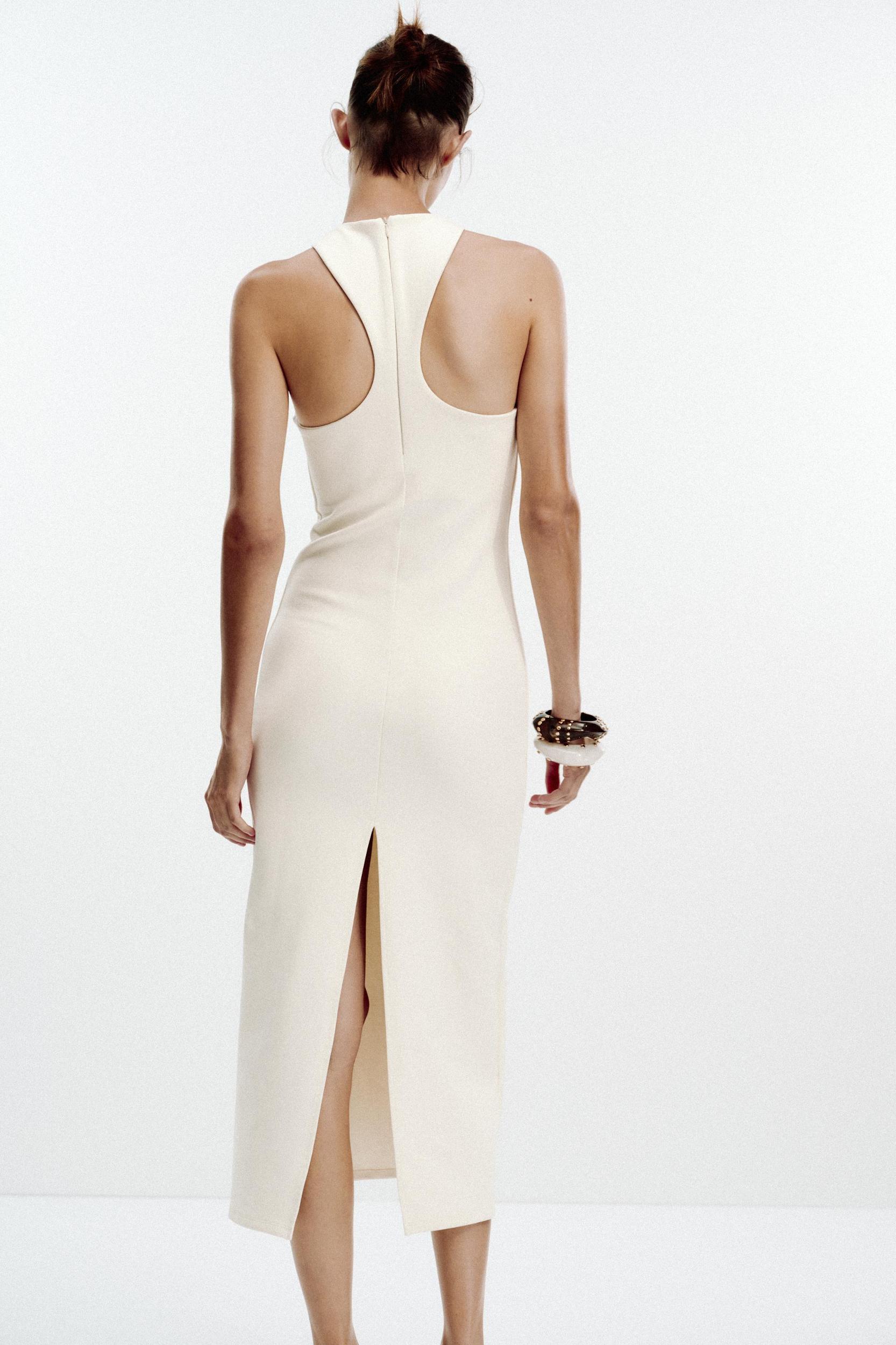 HALTER INTERLOCK DRESS Product Image