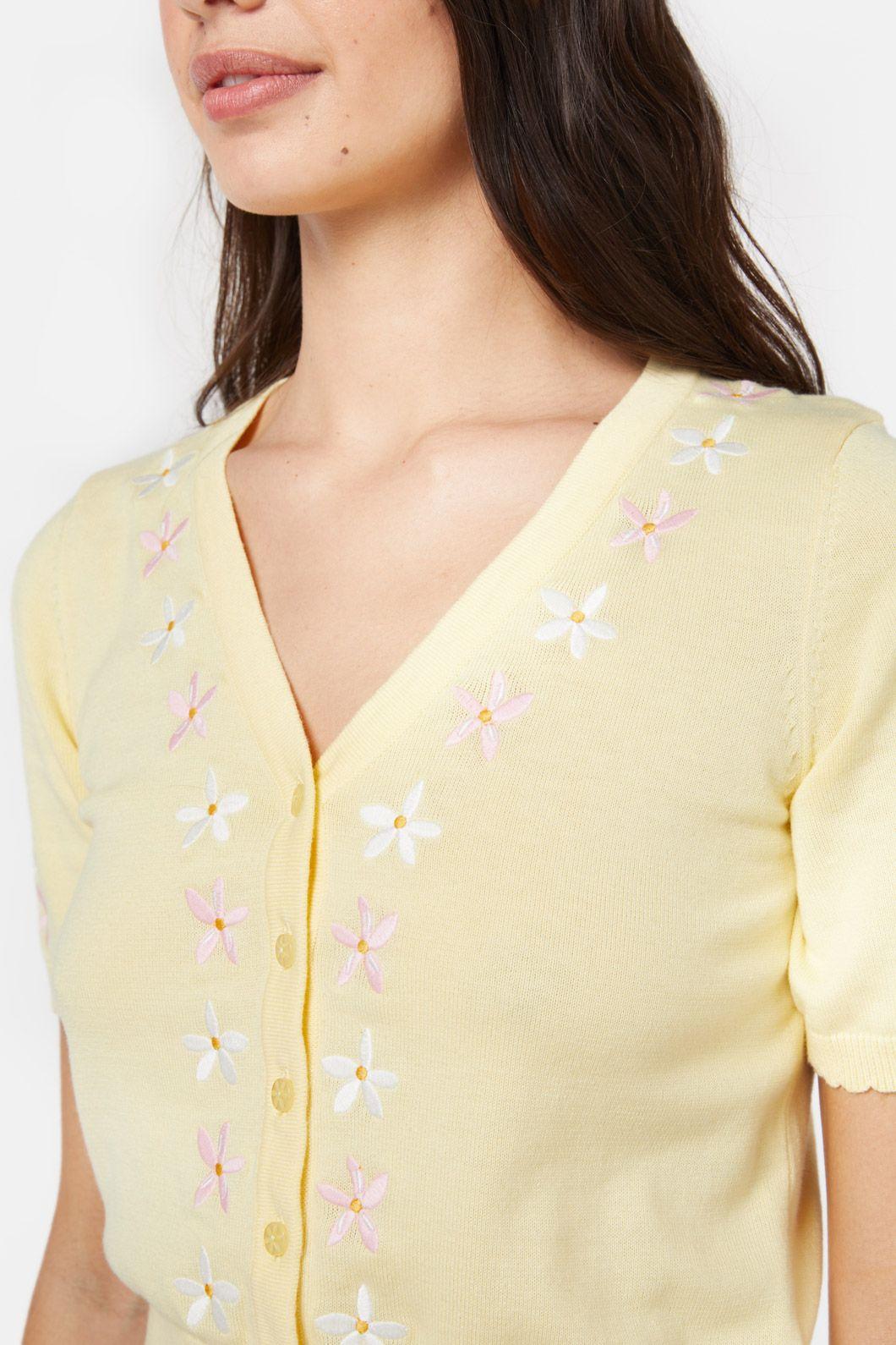 Lemonade Emb Cardigan Product Image