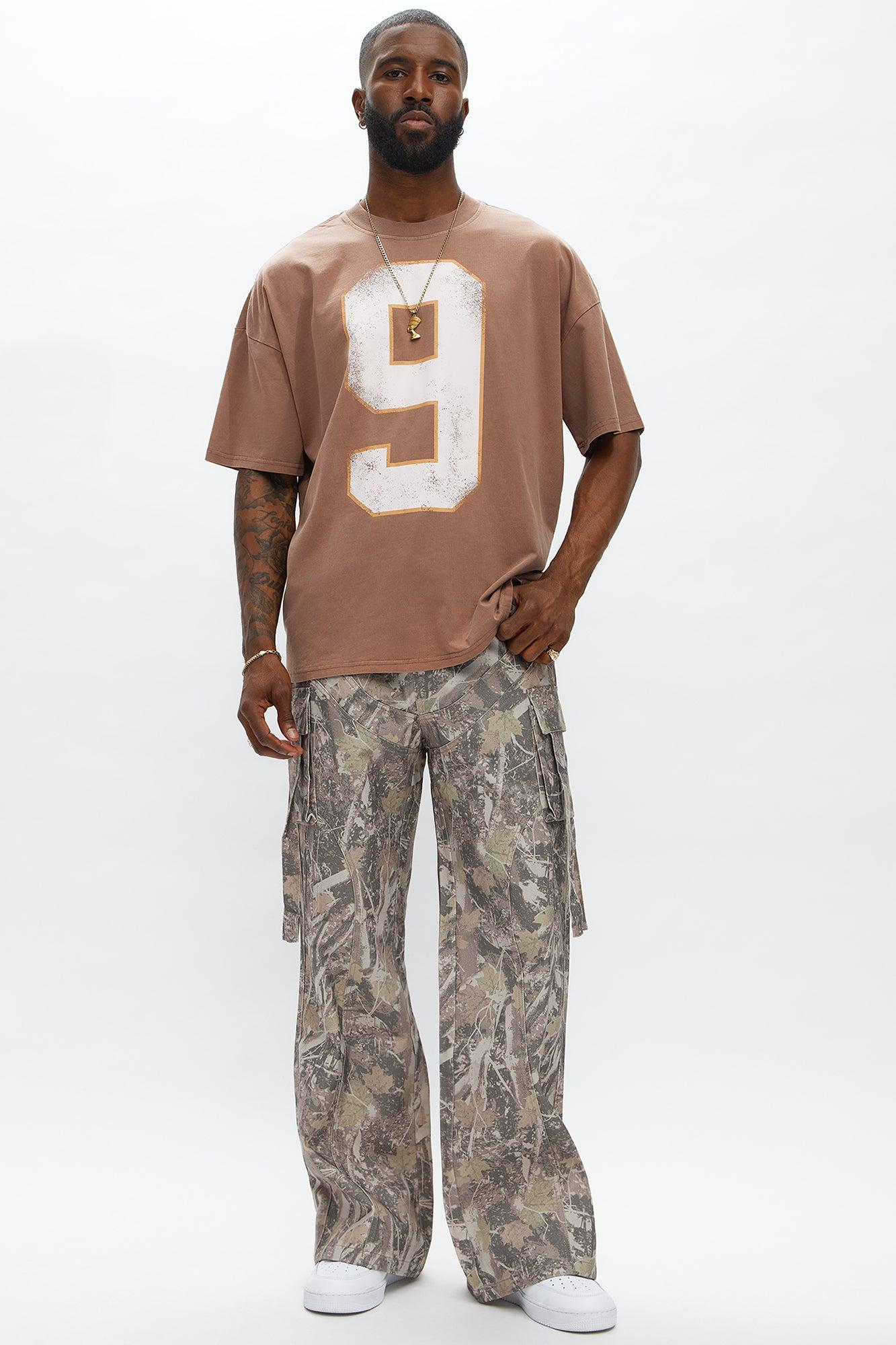Put Me On Coach Oversized Short Sleeve Tee - Brown Male Product Image