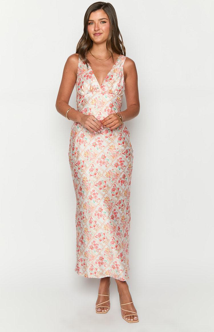 Verlaine Paisley Floral Maxi Dress Product Image
