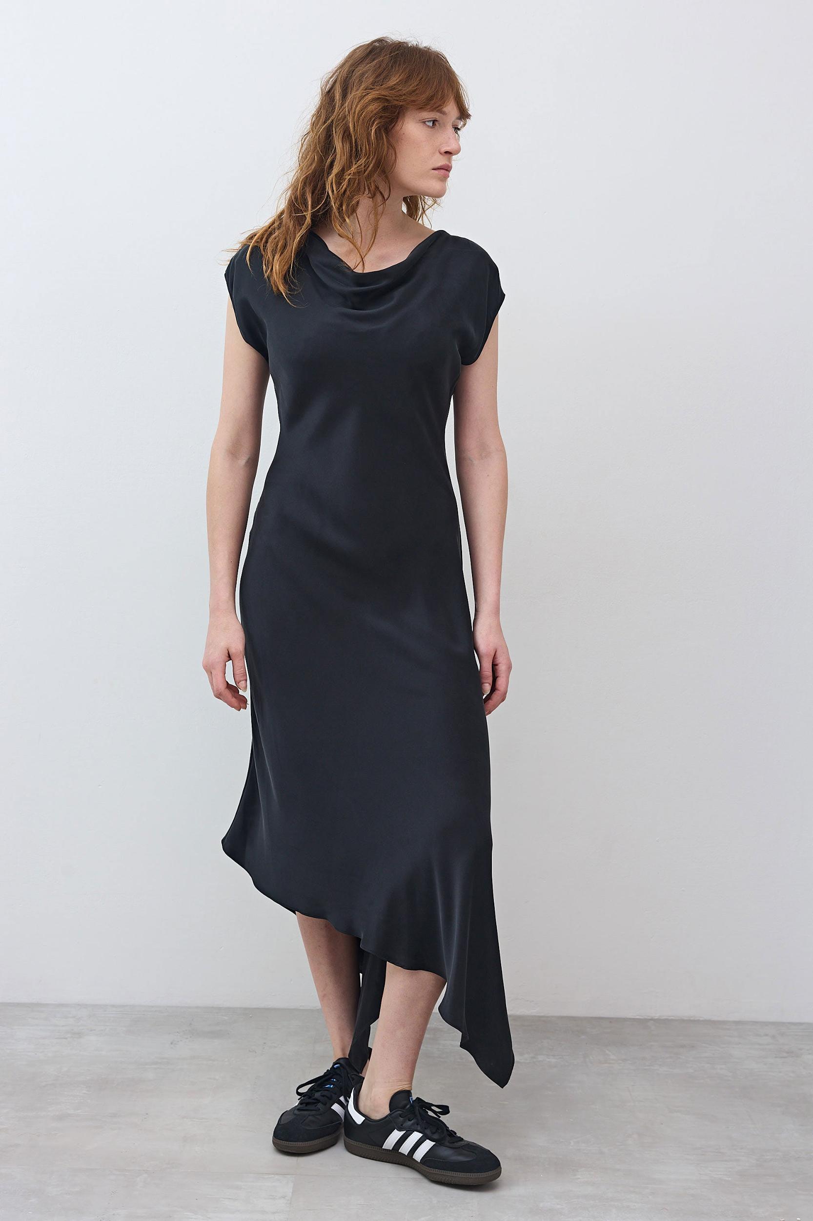Cut on Bias Silk Dress Product Image