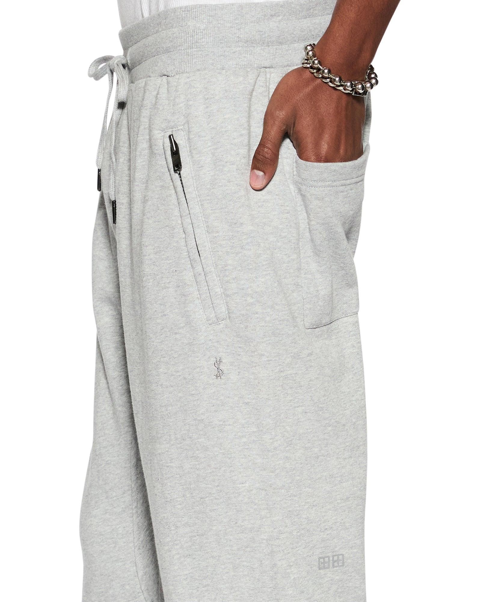 4 X 4 BIGGIE SS TEE GREY MARLE Male Product Image