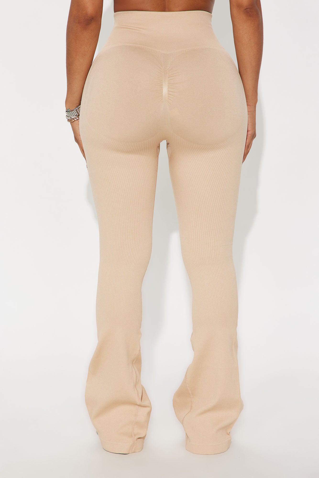 Beach Body Effortless Seamless Active Yoga Pant - Taupe Female Product Image