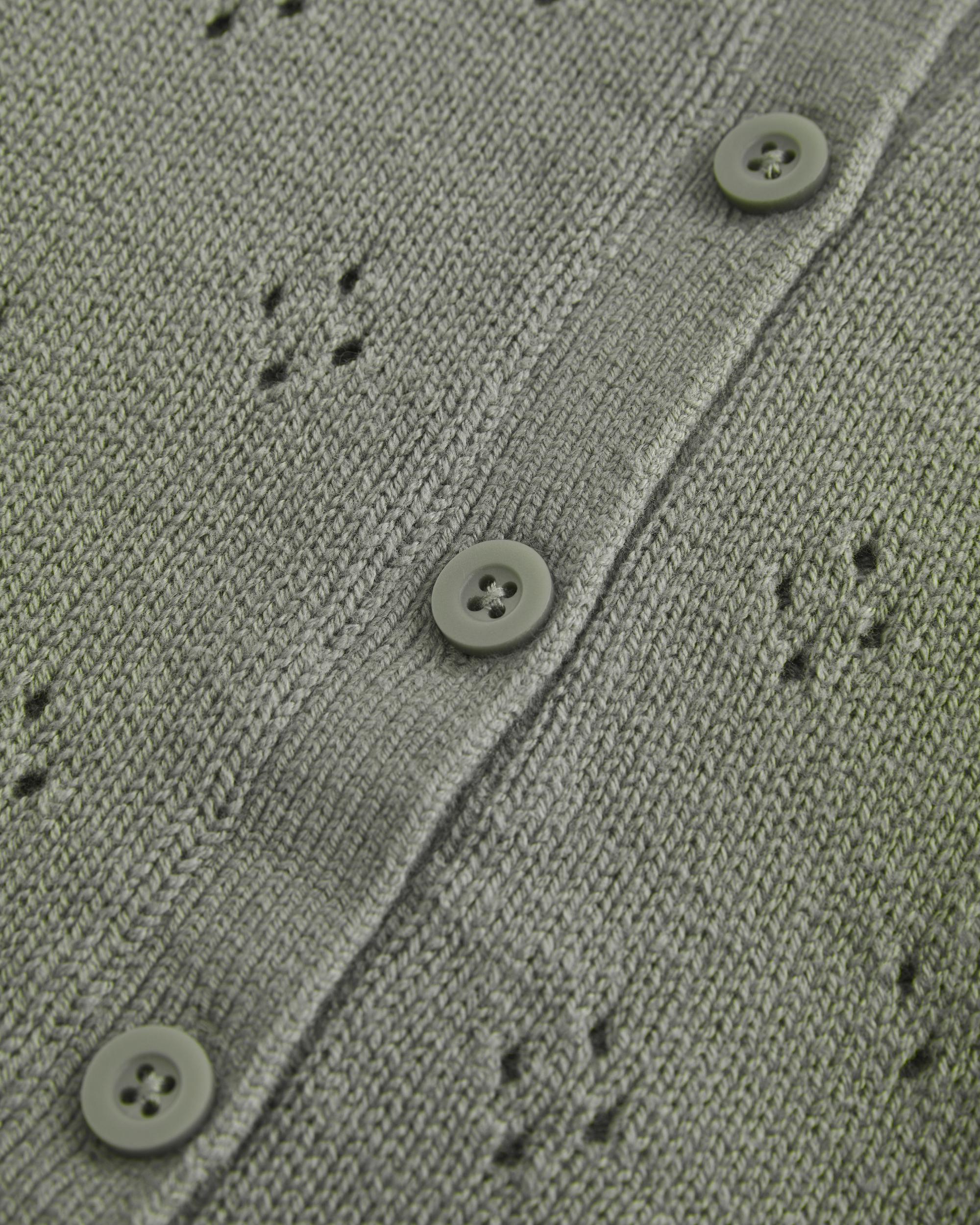 Eyelet Crew Cardigan Product Image