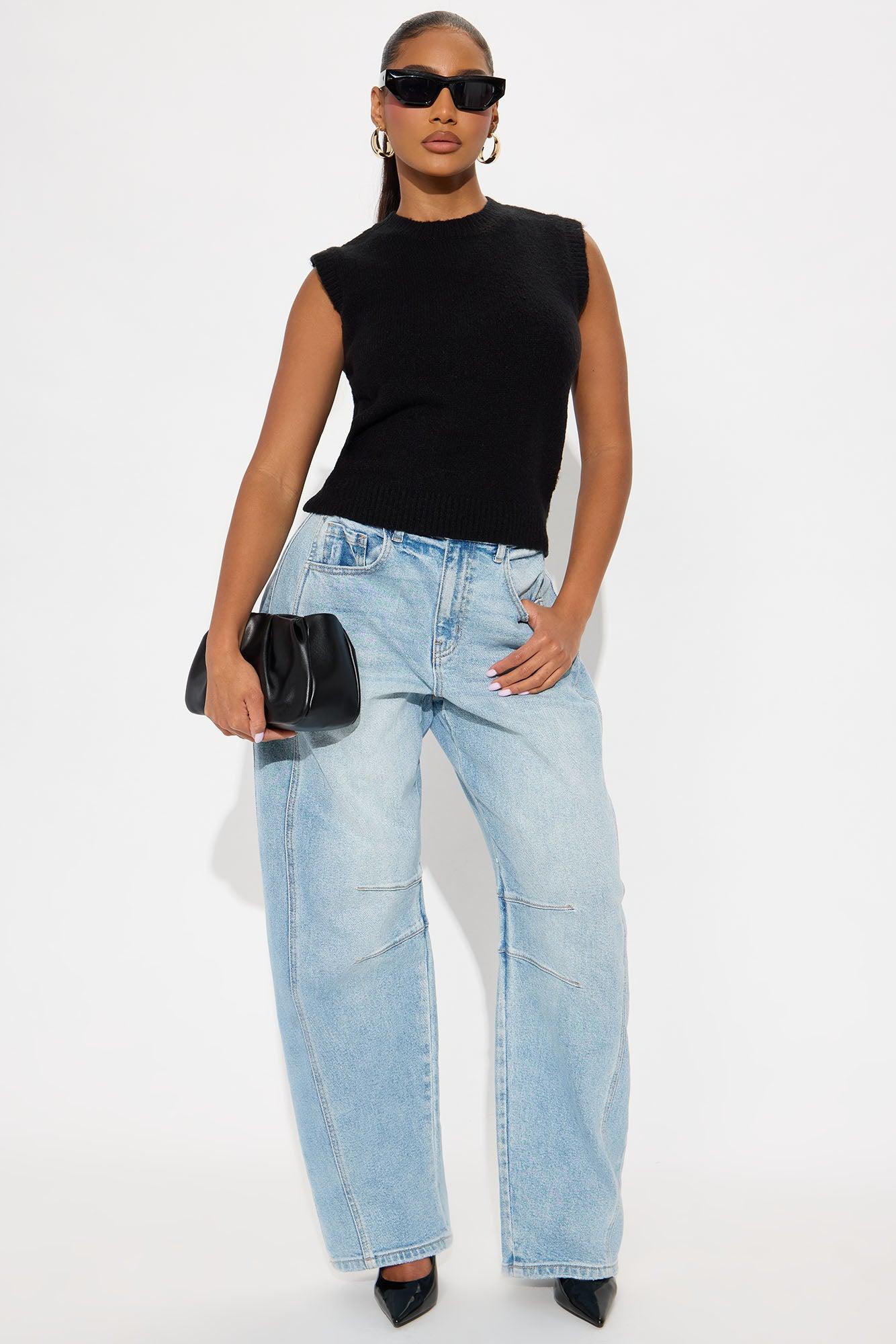 Fall For You Pullover Sweater - Black Female Product Image