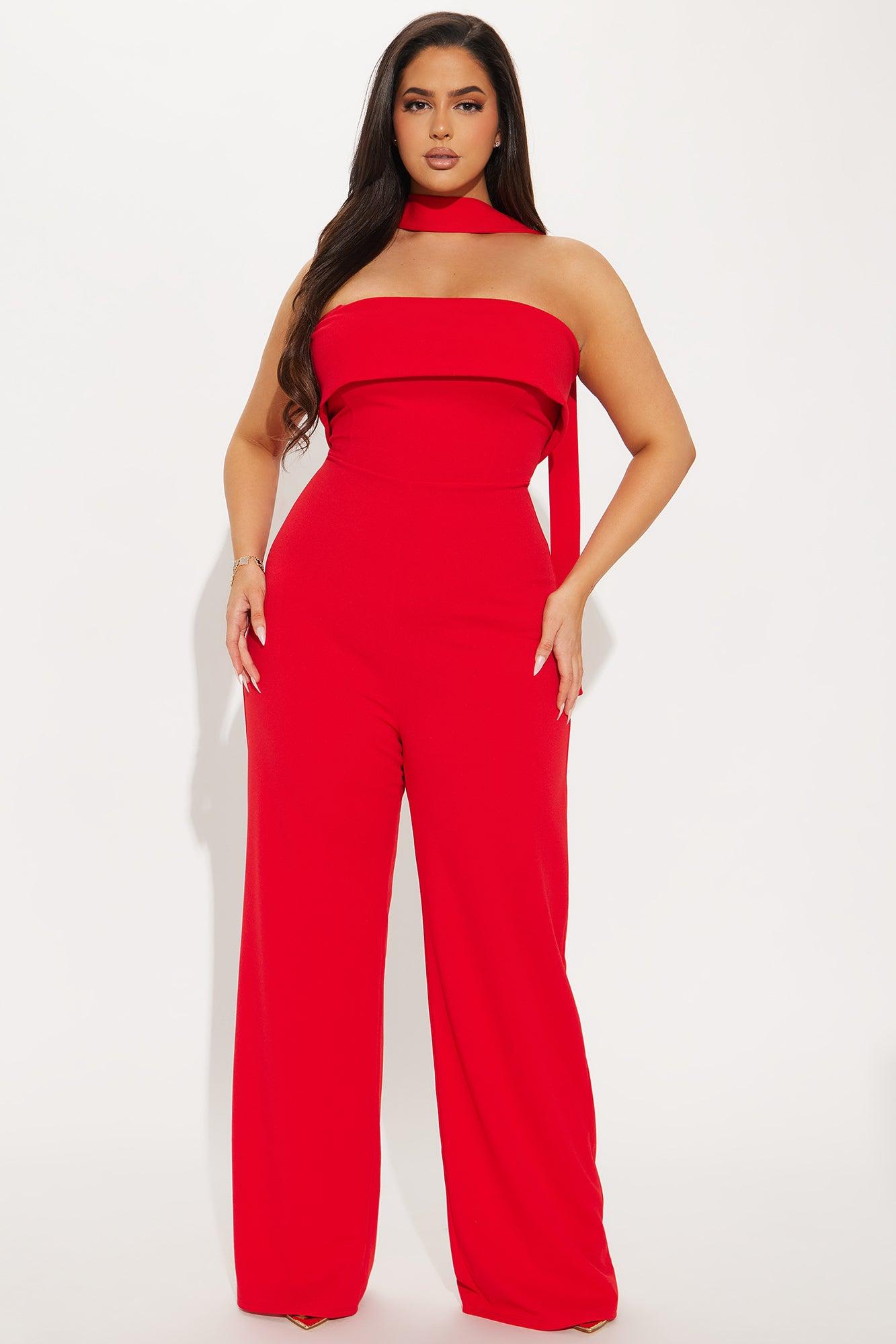 Red Carpet Jumpsuit - Red Product Image