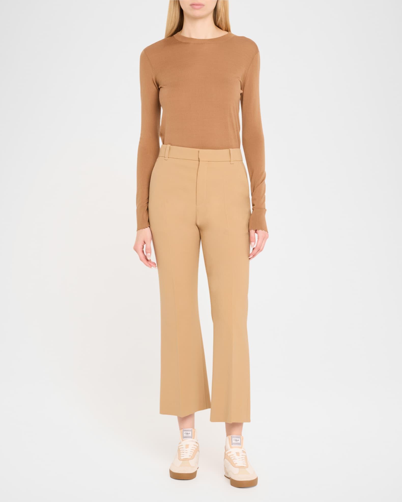 Kick Mixed Leather Low-Top Sneakers Product Image