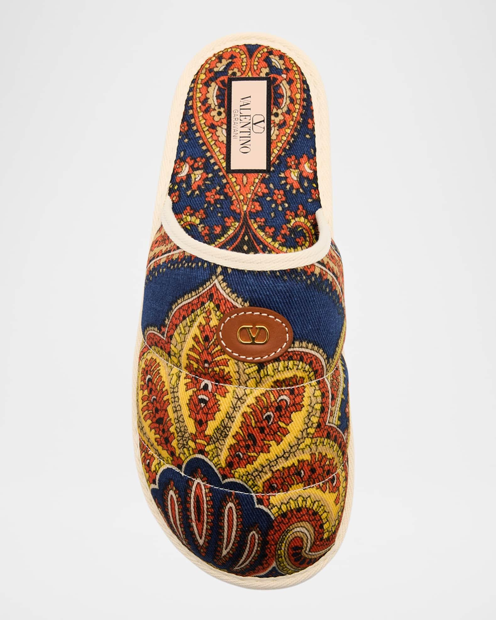 Men's Chambre Voyage Imaginaire Denim Slides Product Image