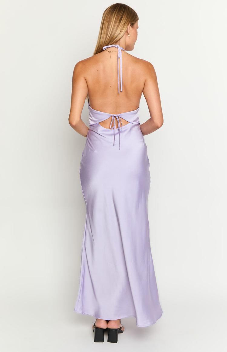 Haizel Purple Maxi Dress Product Image