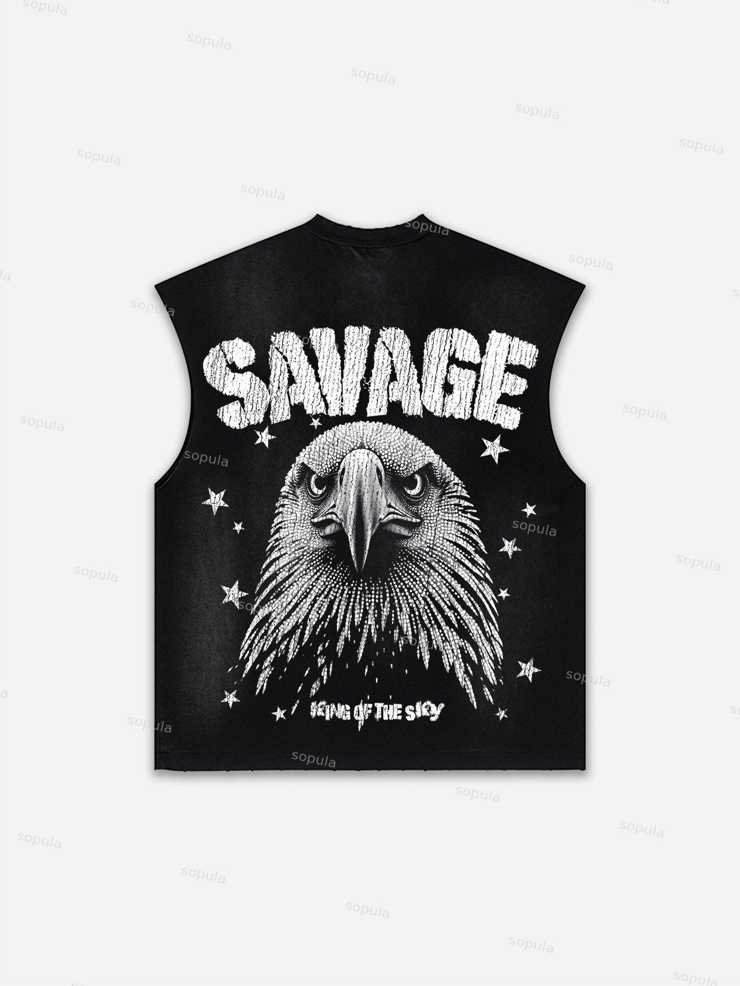 Basketball Dreams Boys Print Distressed Tank Top Product Image