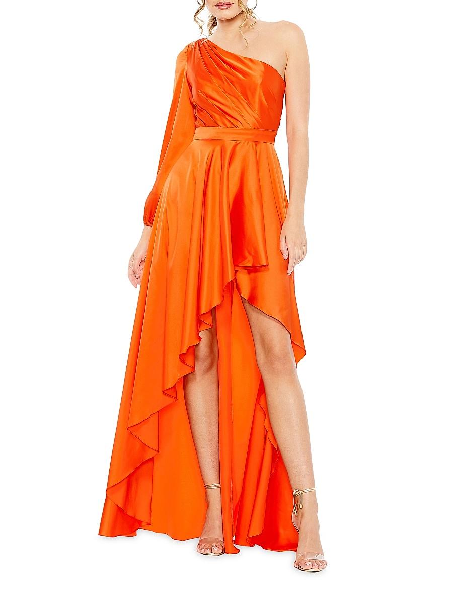 Womens Ieena High-Low One-Shoulder Gown Product Image