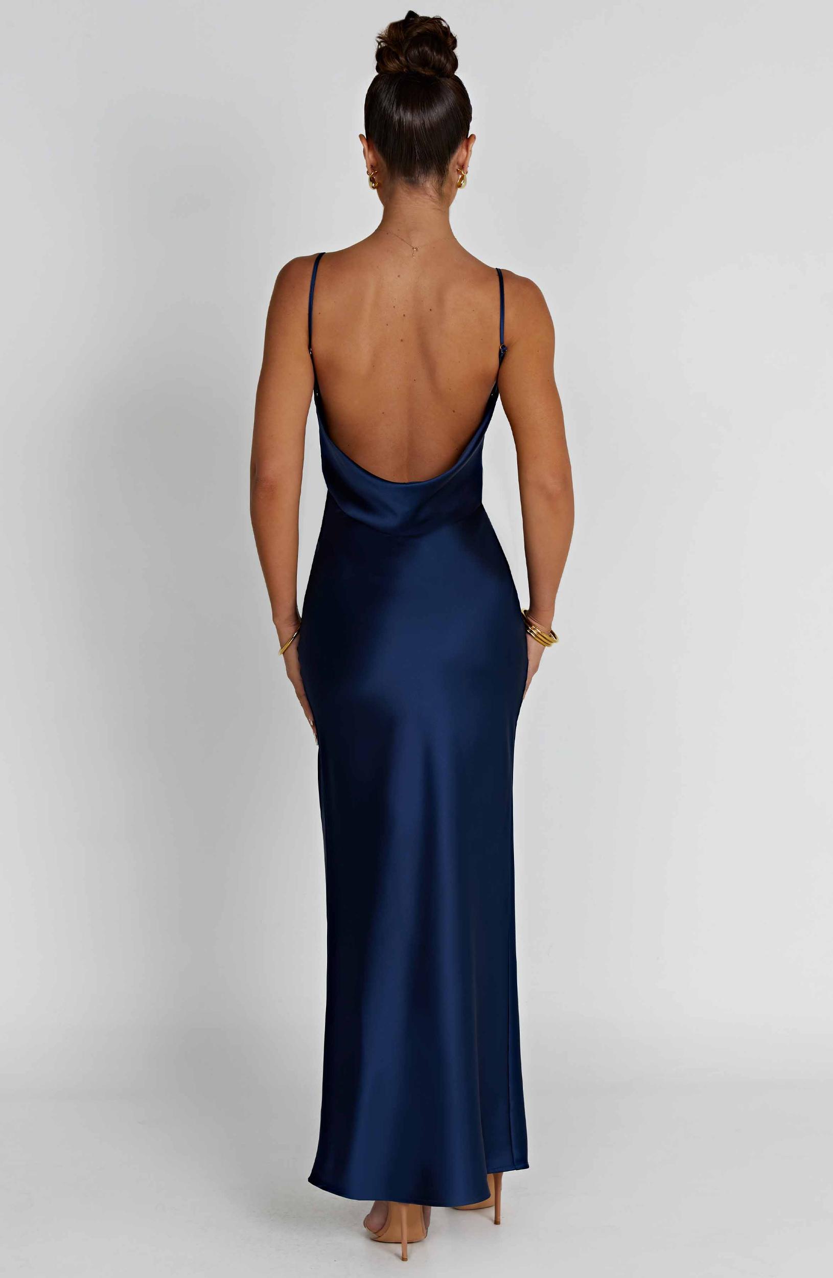 Celestina Maxi Dress - Navy Product Image