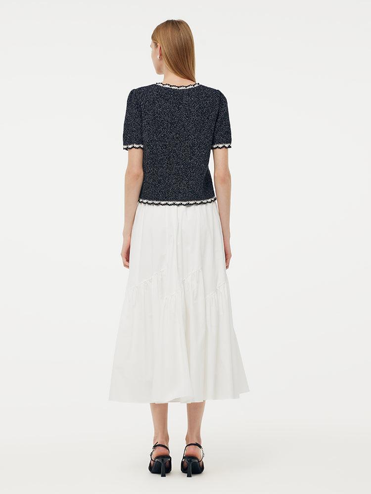 Cotton Glitter Women Knit Top Product Image