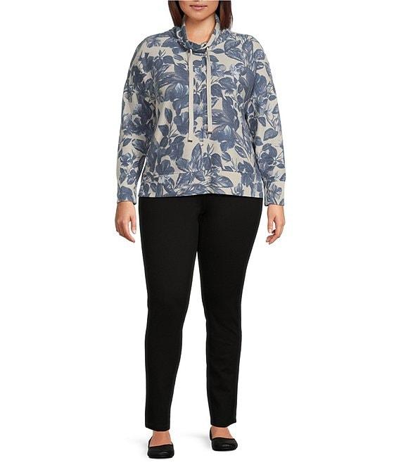 Westbound Plus Size the HIGH RISE Skinny Full Length Pull-On Pants Product Image
