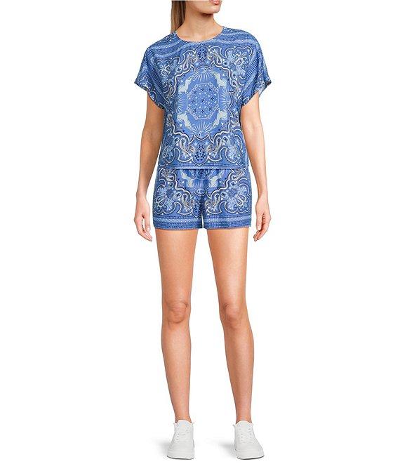 C&V Chelsea & Violet Printed Coordinating Shirt Product Image