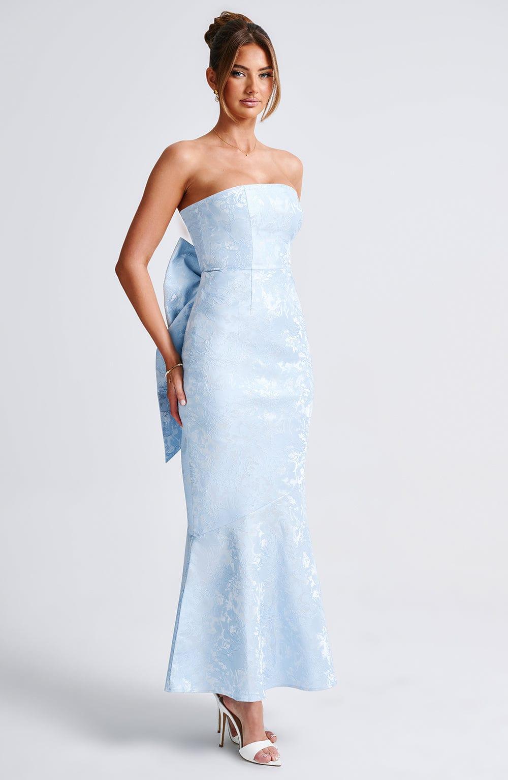 Felicity Maxi Dress - Blue Product Image
