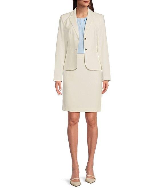 Calvin Klein Sleeveless Pleat Crew Neck Cami Product Image