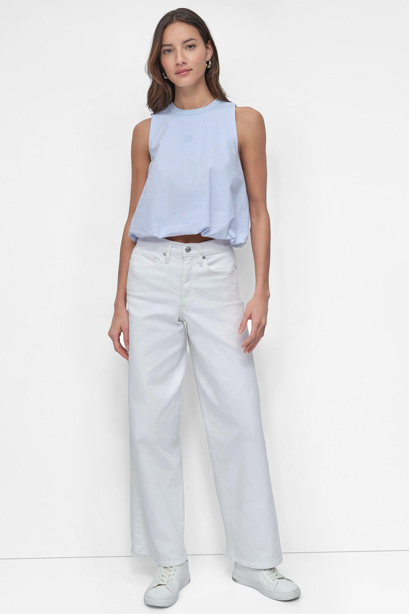 CROPPED BUBBLE TOP Product Image