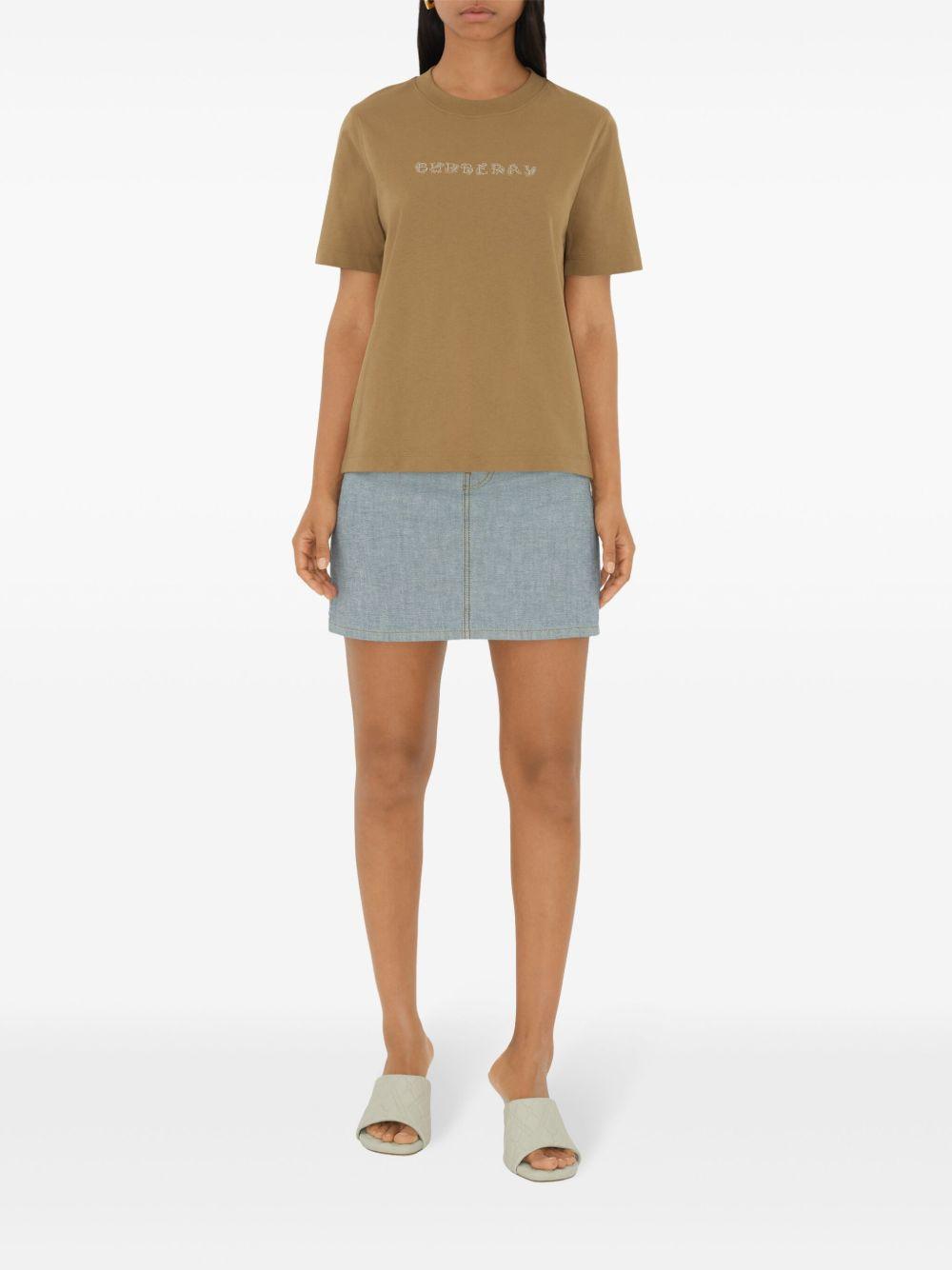 paisley-logo cotton T-shirt Product Image