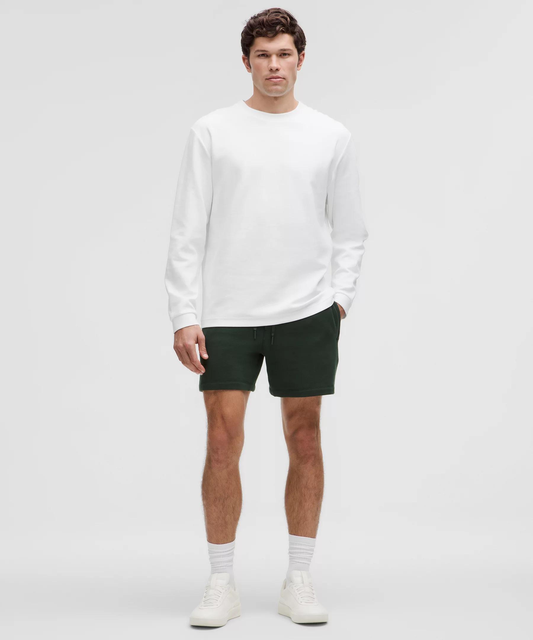 Heavyweight Cotton Textured Long-Sleeve Shirt Product Image