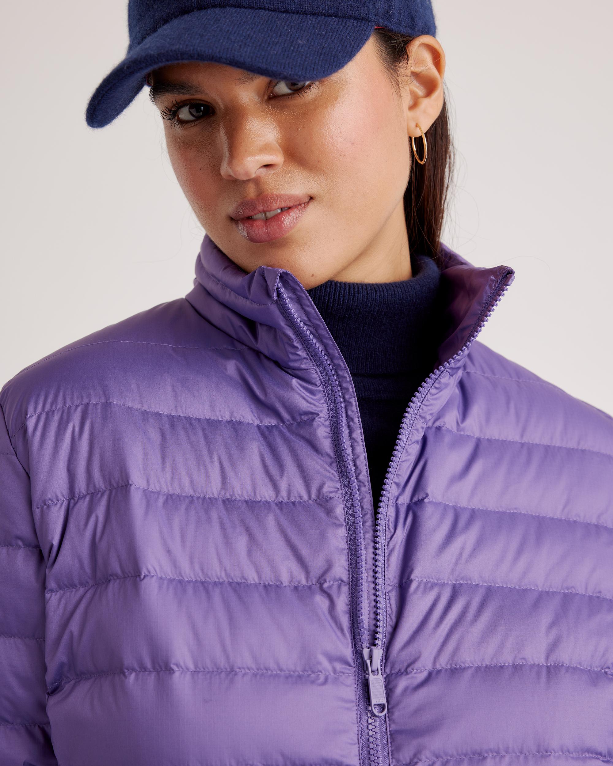 Quince | Women's Lightweight Down Packable Puffer Jacket Recycled Polyester Product Image