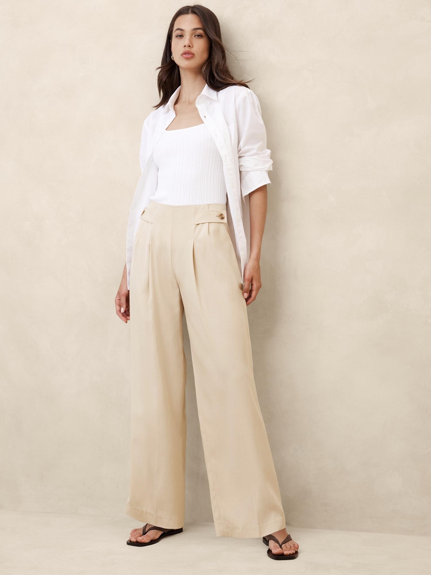 Tencel™ Pleated Pant Product Image