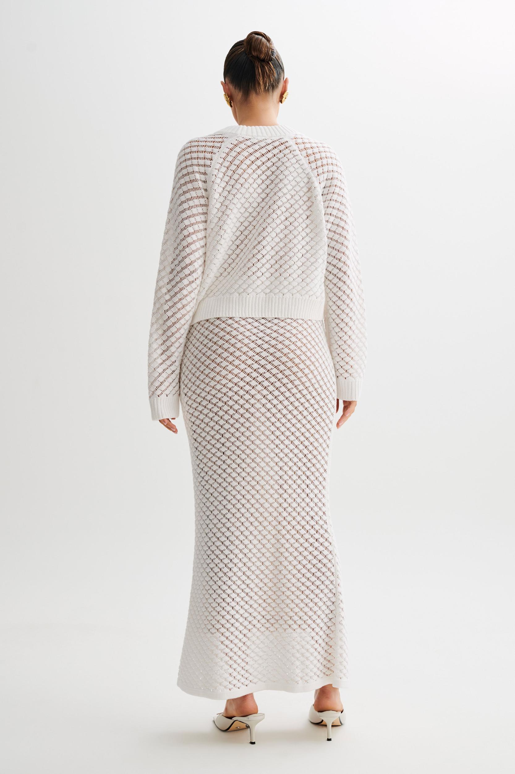 Mirabella Knit Cardigan - Ivory Product Image