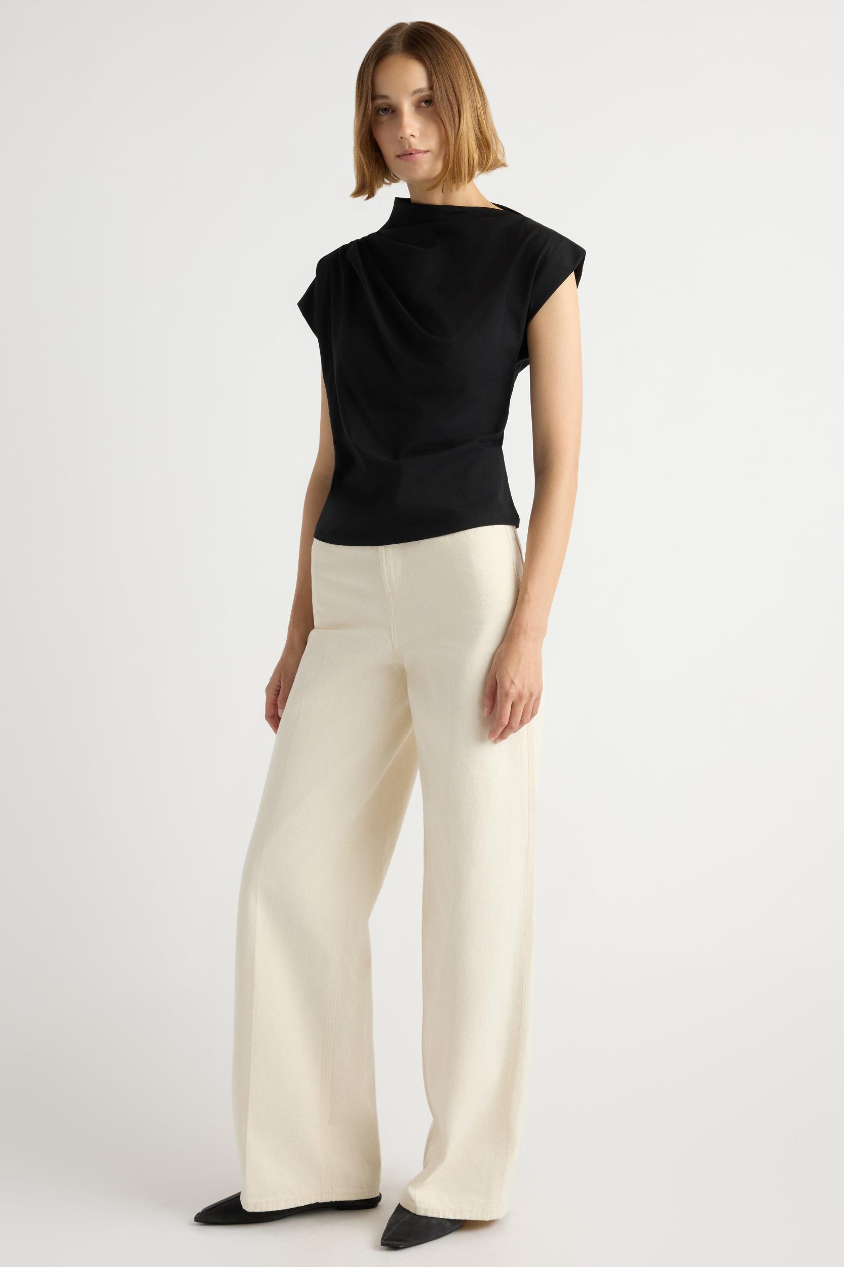 Kenny Asymmetric-Neck Tee Product Image