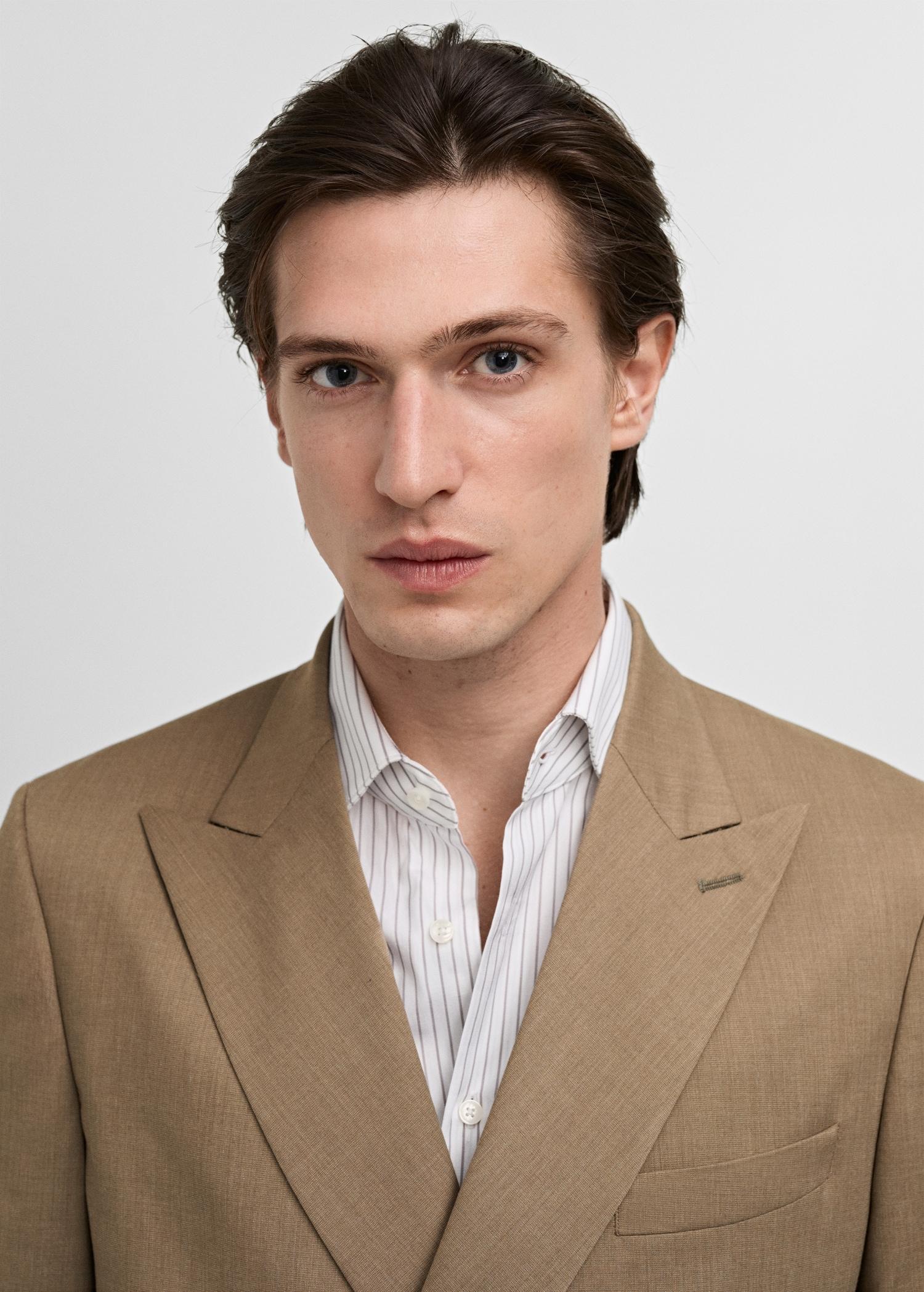 Monaco slim-fit suit pants - Men | MANGO USA Product Image