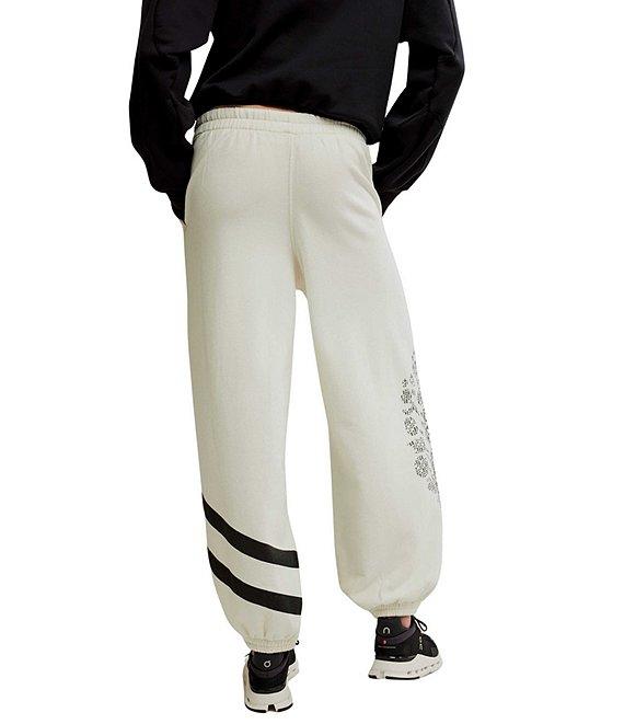 FP Movement All Star Logo Mid-Rise Slouchy Cinched Hem Sweatpants Product Image