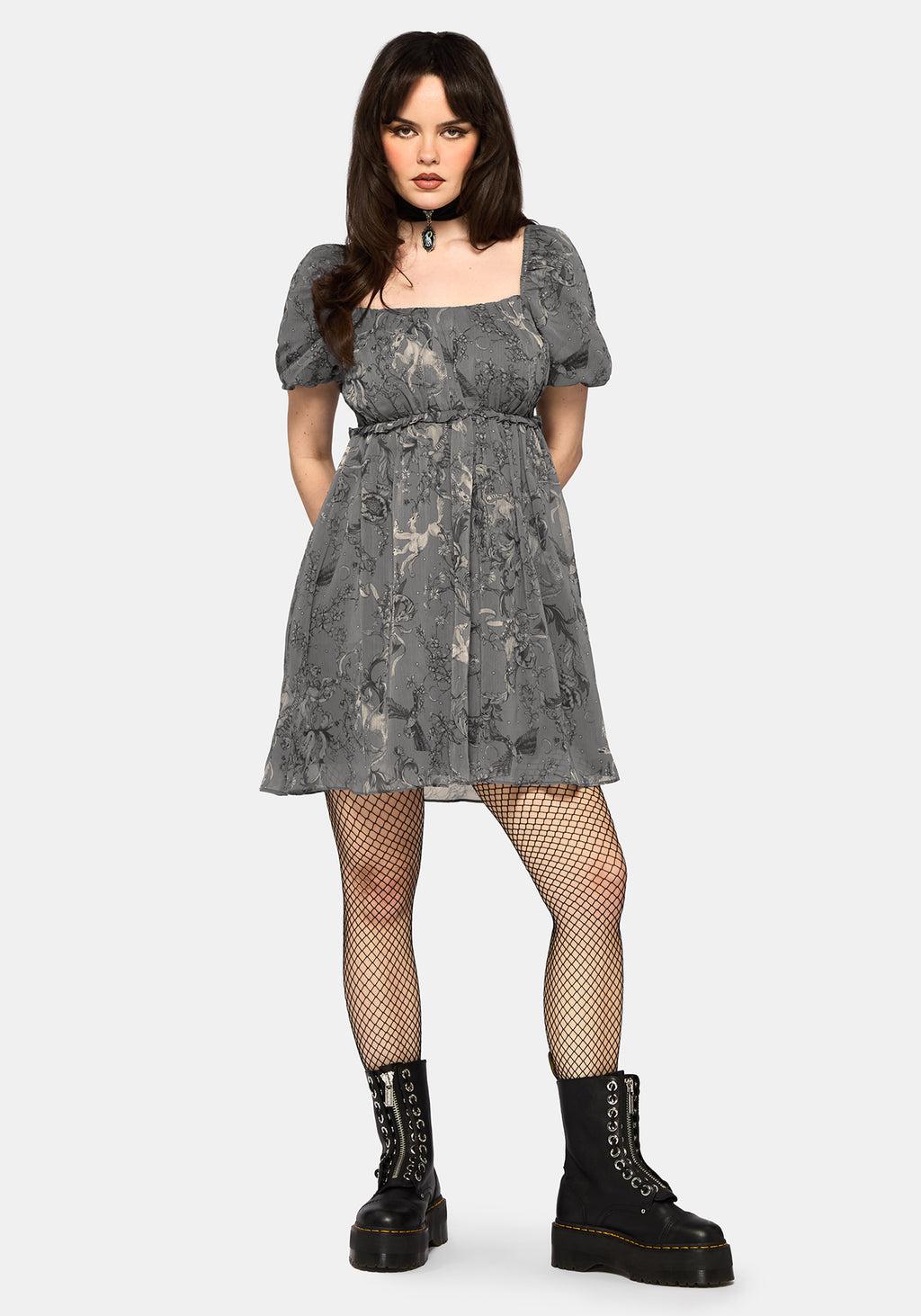 Merunicorn Enchanted Forest Mini Dress Product Image