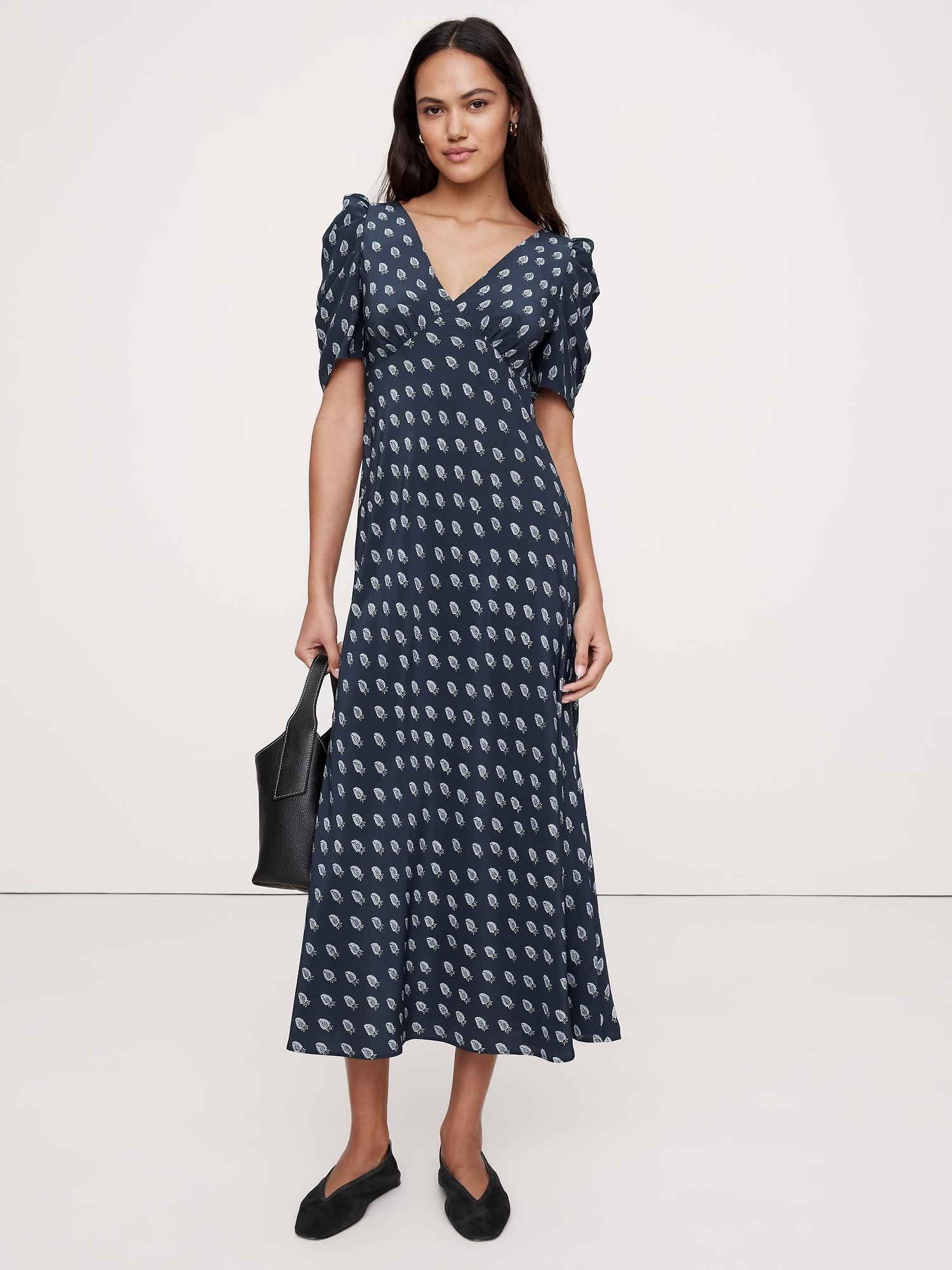 Matte Silk Maxi Dress Product Image